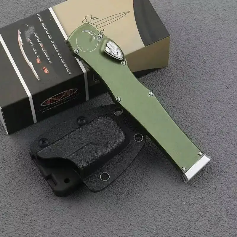 Herramienta EDC de aleación de aluminio multifuncional recta Microtech Dalong