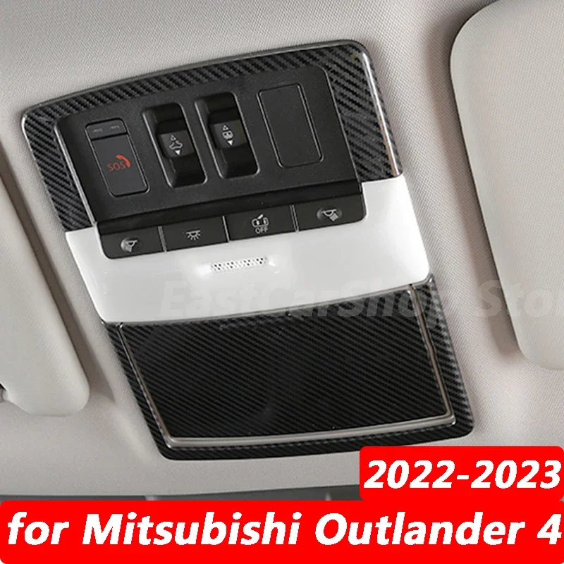 

For Mitsubishi Outlander 4 2024 2022 2023 Car Rear Armrest Box Anti Kick Panel Cover Protector Trim Air Outlet Frame Accessories