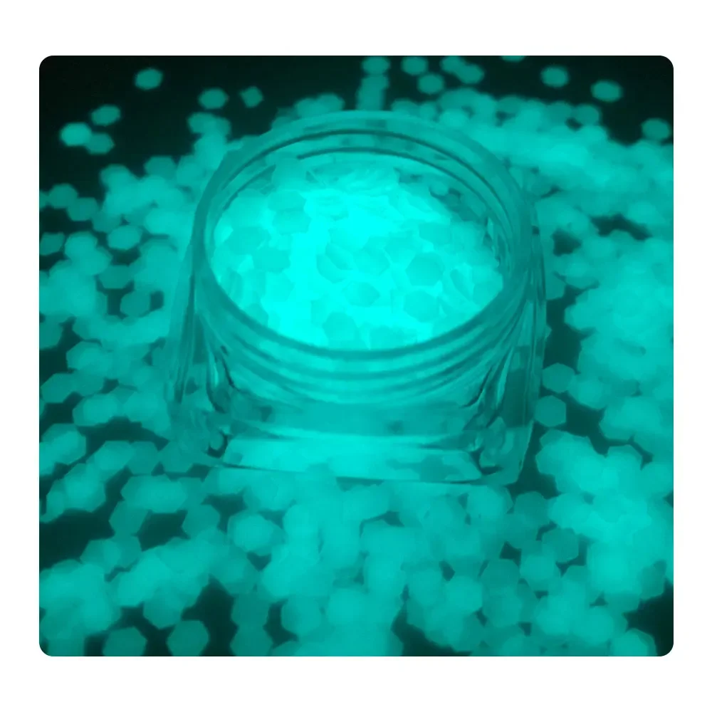

PET night light glitter top quality glitter powder glow glitter for UV