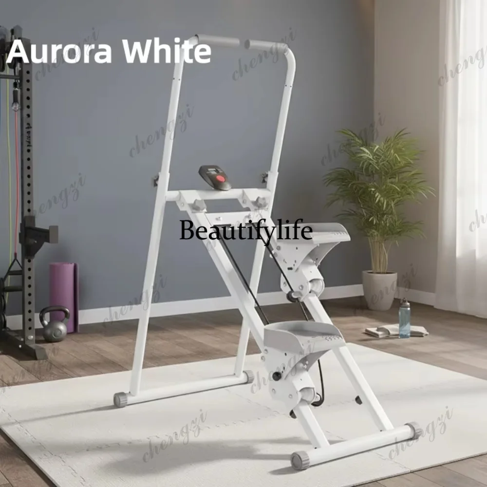 Multifunction Folding Stair Climbing Machine Home Fitness Sports Mountaineering and Aerobic Climbing Equipment In-Place Stepping