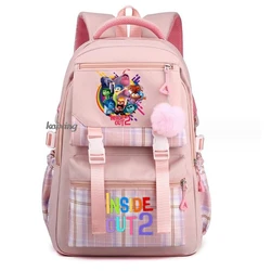 New Inside Out2 Backpacks Women Laptop Computer Large Capacity School Backpacks for Girls Teenage Packsack 4 Color Birthday Gift