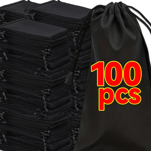 Imagen 1 del producto Bolsa portátil de tela suave para gafas de sol, bolsa de almacenamiento de polvo de microfibra, bolsa de transporte para gafas, contenedor, 1/100 Uds.