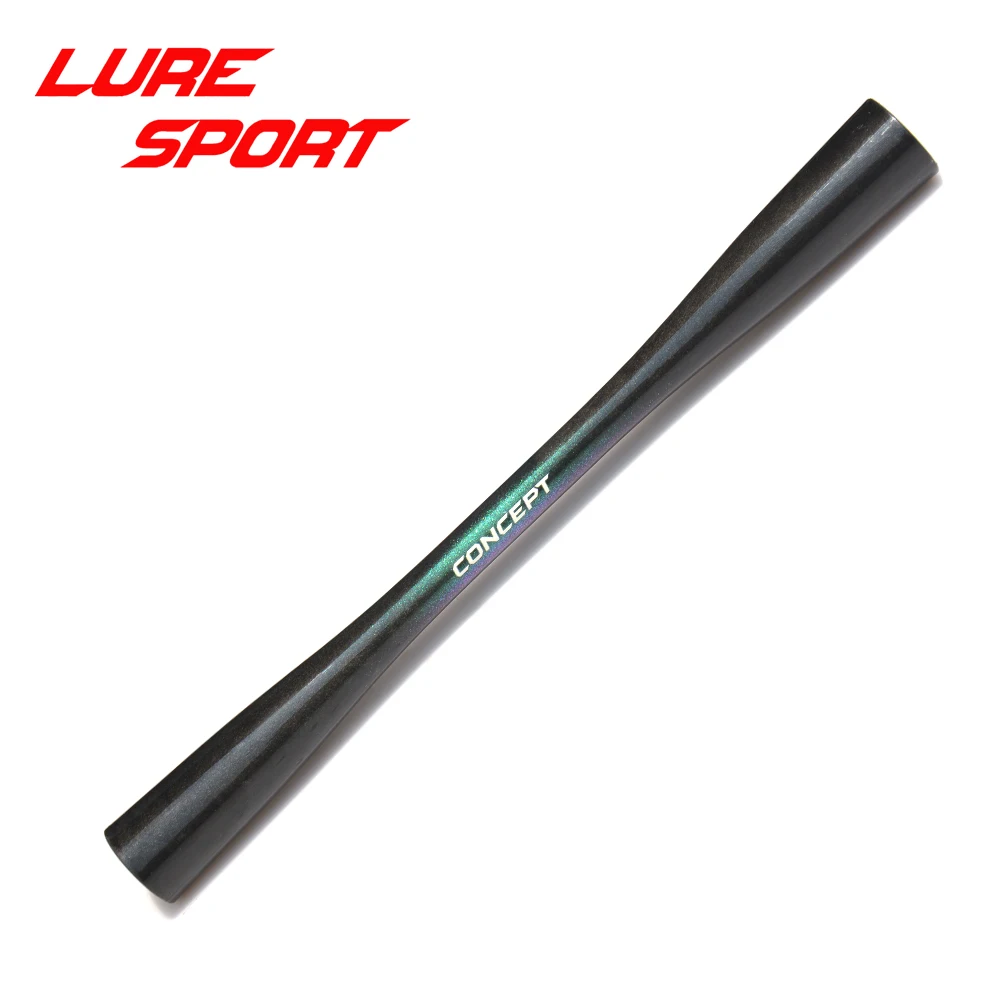 LureSport 2pcs Taper Carbon Tube 28cm Grip Rod Building component Handle Rod Repair DIY blank