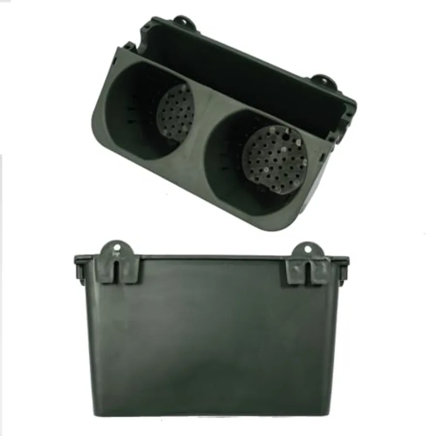 Vertical Wall Planter For Balcony And Garden Use, Made Of Durable Fabric, Gray Color, Stackable With 60 Self-Watering Pockets F view 5