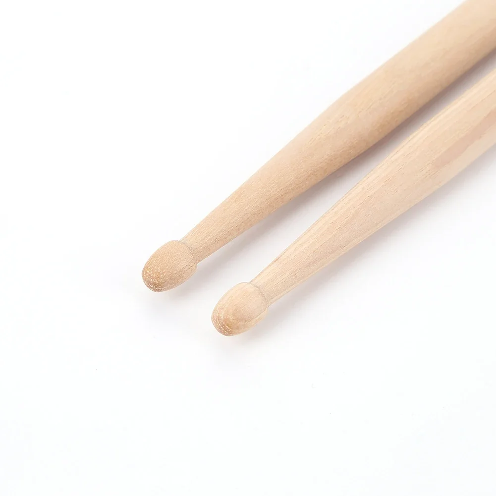 Beginners Drumsticks Professional Wooden Drum Sticks Wood Tip Drumsticks American Hickory Drumsticks Percussion Accessories