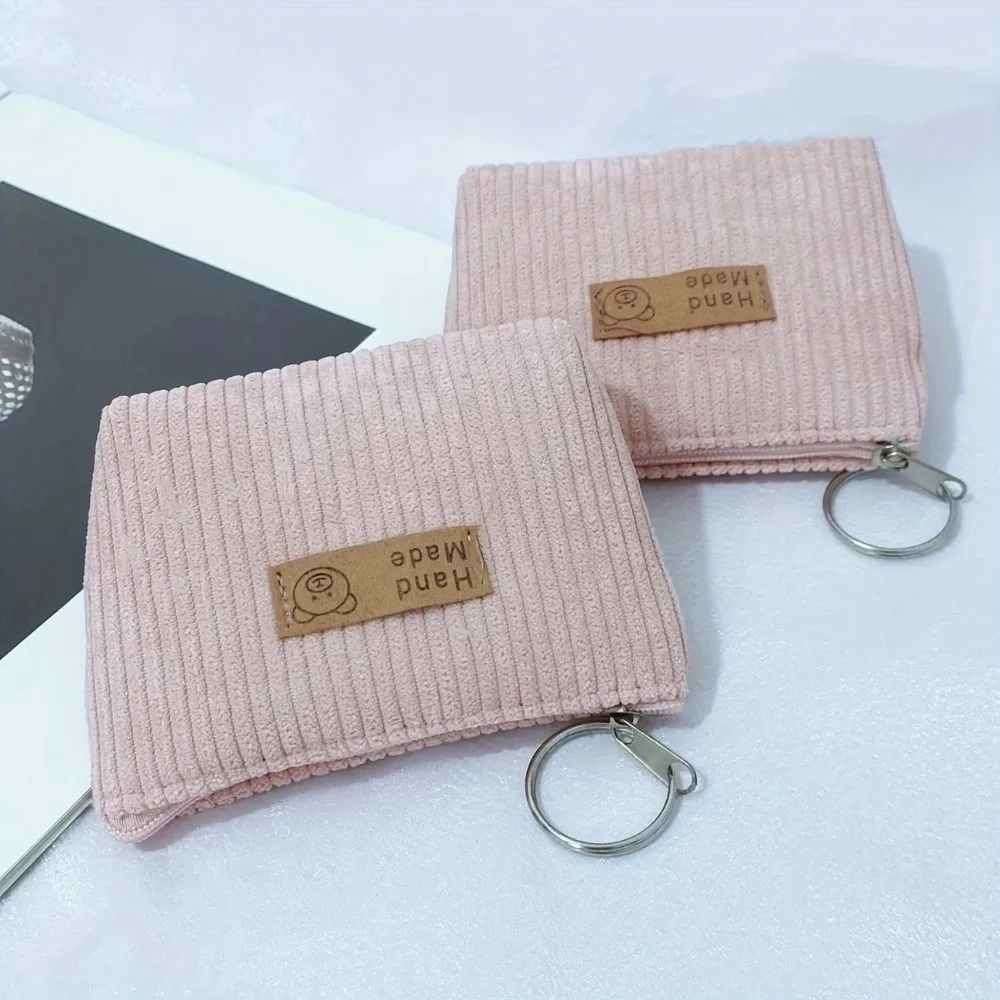 سستة نمط عملة المحفظة سروال قصير المواد دائم ماكياج أداة حقيبة التخزين لينة مخطط منظم مستحضرات التجميل حقيبة الاستخدام اليومي