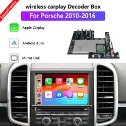Ezontronics Wireless Carplay Android auto Module For Porsche PCM3.1 Panamera Cayenne Cayman Macan 911 retrofit kit decoder box
