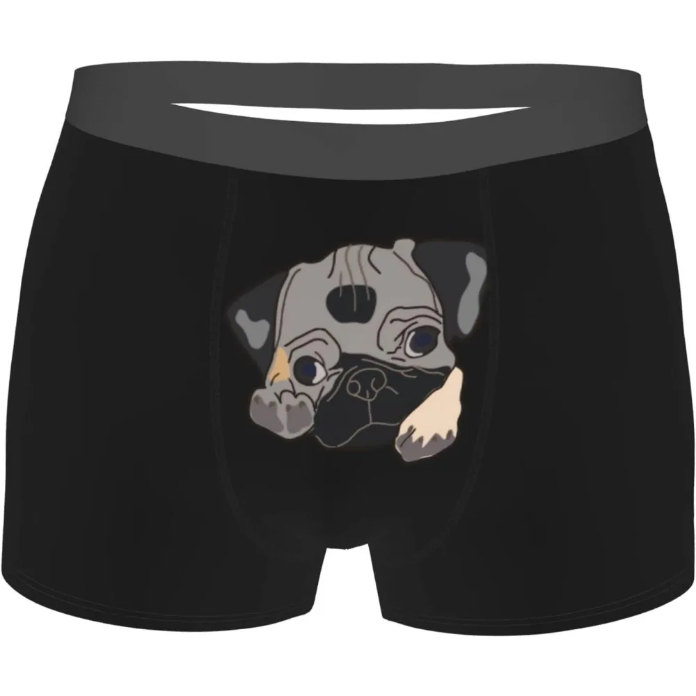 

Трусы-боксеры Pug, нижнее белье для мужских шорт
