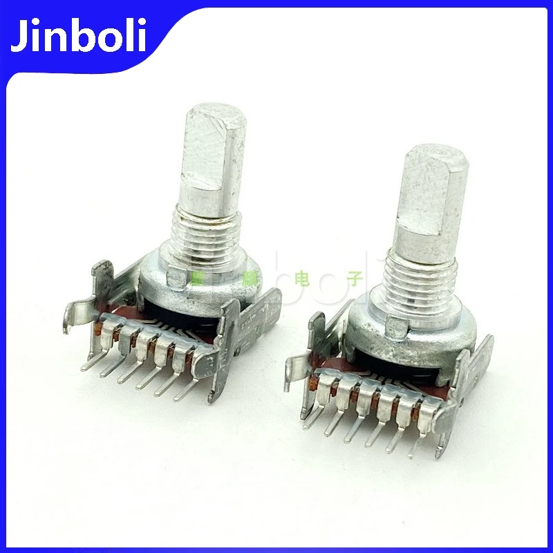 3PCS RV12 Type A50K Single Row 6-pin Speaker Amplifier Audio Cassette Player Radio Volume Adjustment Potentiometer