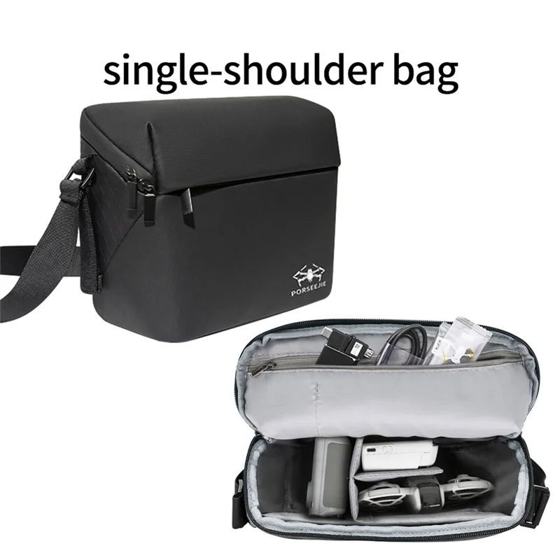 【HEISS】 Umhängetasche für DJI NEO Reiserucksack, tragbare Aufbewahrungstasche für DJI Neo/Mini 4 Pro Drohnenzubehör