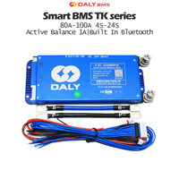 DALY 100BALANCE BMS 4s 12V 8s 24V 16s 48V 80A-100A active balancer Built In Bluetooth rs485 CANBUS for lifepo4 li-ion lto