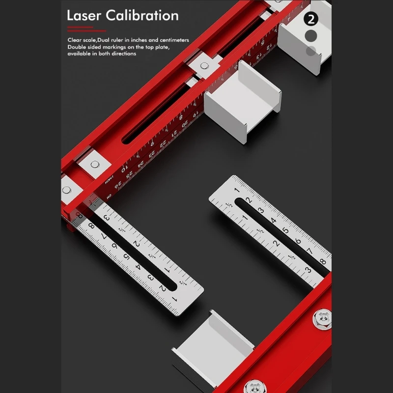 Letak Letak Perangkat Keras Jig Alat untuk Plon -Wardrobe Mounting Alignment KXRE