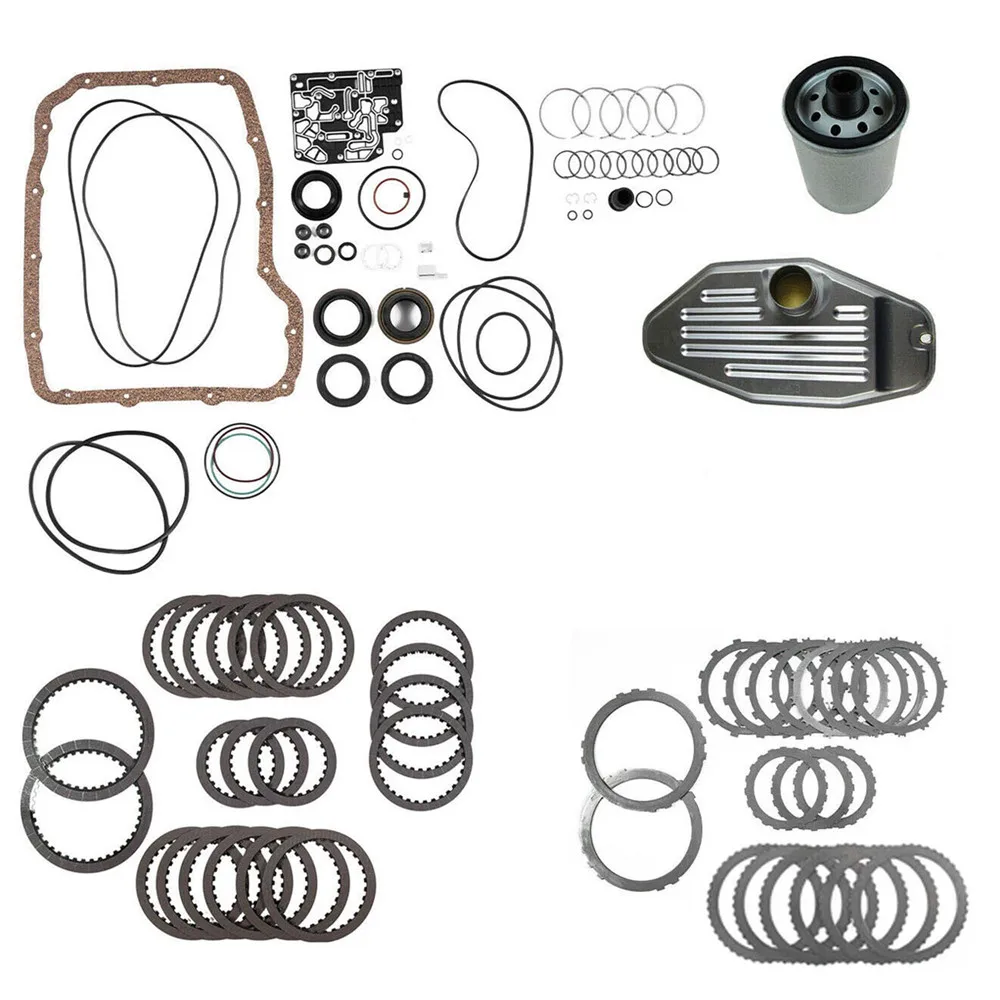 

Transmissions Master Rebuild Kit w/ 4WD Filter Friction Steel 45RFE 545RFE 65RFE for ASPEN DAKOTA RAM 1500-3500 WRANGLER JEEP