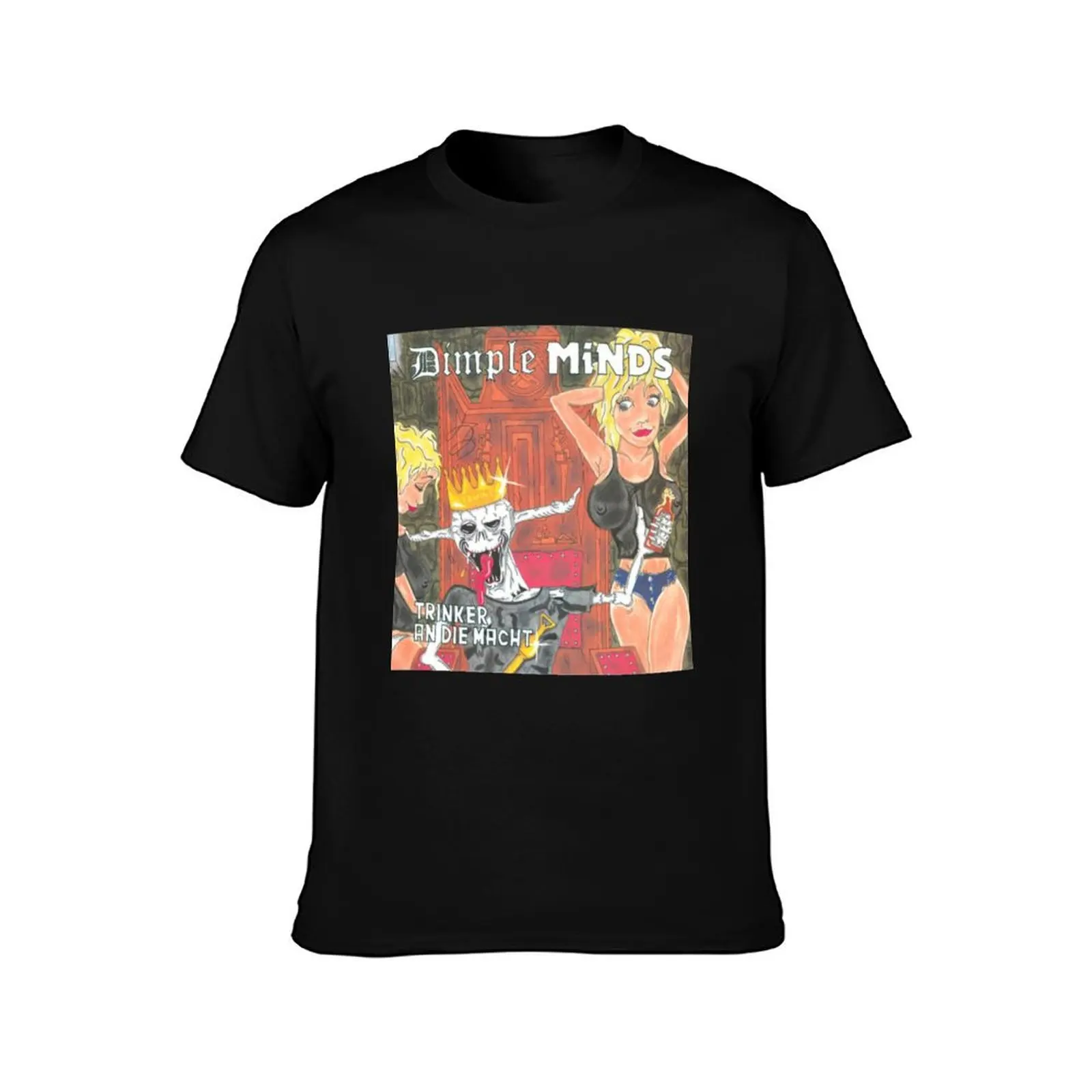 dimple minds T-Shirt Soft Basic Cotton Short Sleeve Tee