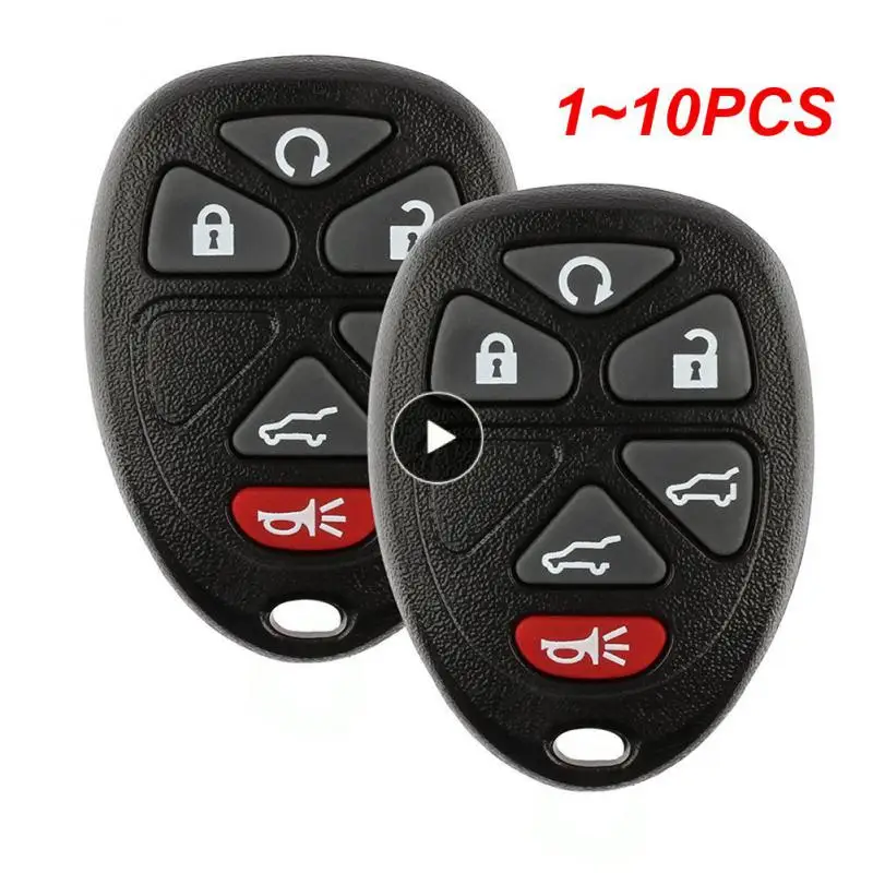 1~10PCS 6 buttons key OUC60270 315 frequency Replacement for 2007-2014 Chevy Silverado Suburban Remote Car Key Fob 6b