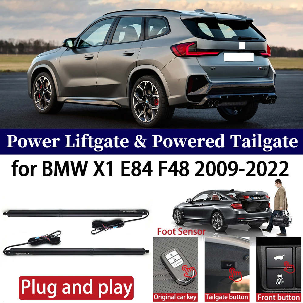 

ZhuCamX for BMW X1 E84 F48 2009-2022 Car Auto Power Electric Tailgate Liftgate Lift Trunk Closer System Boot Lift Motor Kit