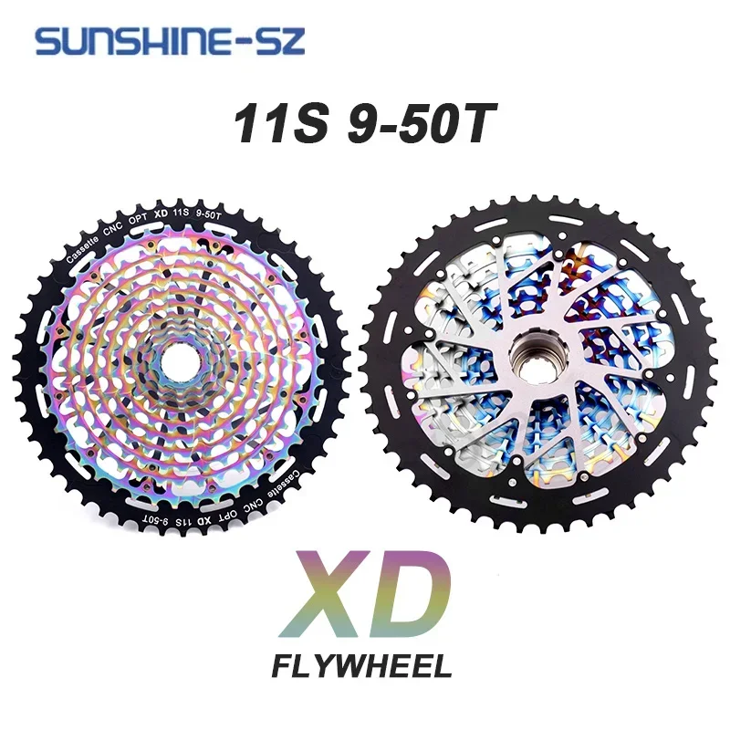 Bicycle Cassette 11/12Speed Mountain Bike freewheel 9-46T 9-50T Bicycle sprocket For XD 11/12 Speed Ultralight Flywheel Sprocket