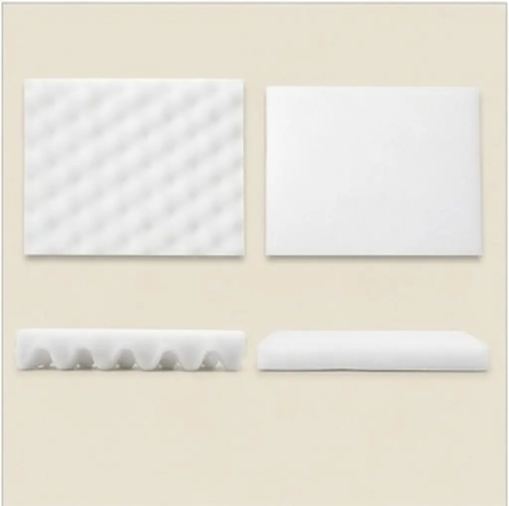 4Pcs Premium Wave Cushion Sponge Pads for Baking Sugar Flowers Drying and Shaping Sugar Beads Restaurant Bakery
