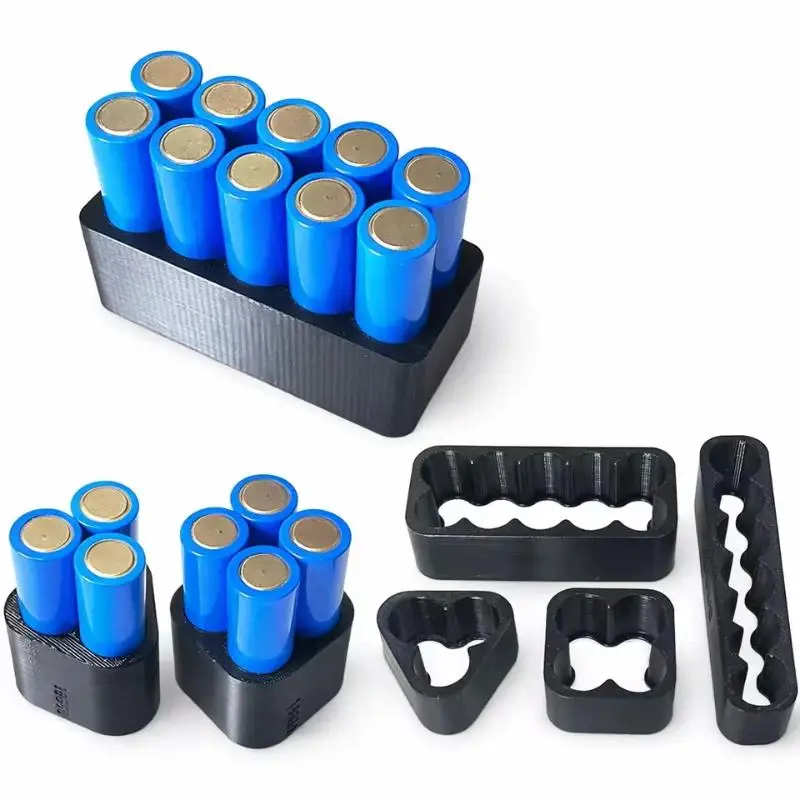 4PCS 18650 Lithium Battery Spot Welding Fixture Set Jig Clamp Assembly Bracket For Battery Pack Making