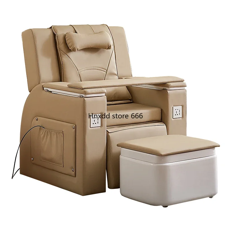 European and American electric massage chair Nail beauty foot chair foot beauty tattoo recliner chair can lie beauty shop