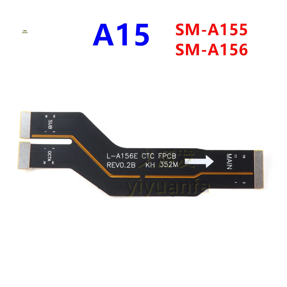 For Samsung Galaxy A15 A155F A156B A156U A156E USB Micro Charger Charging Port Dock Connector Microphone Main Board Flex Cable