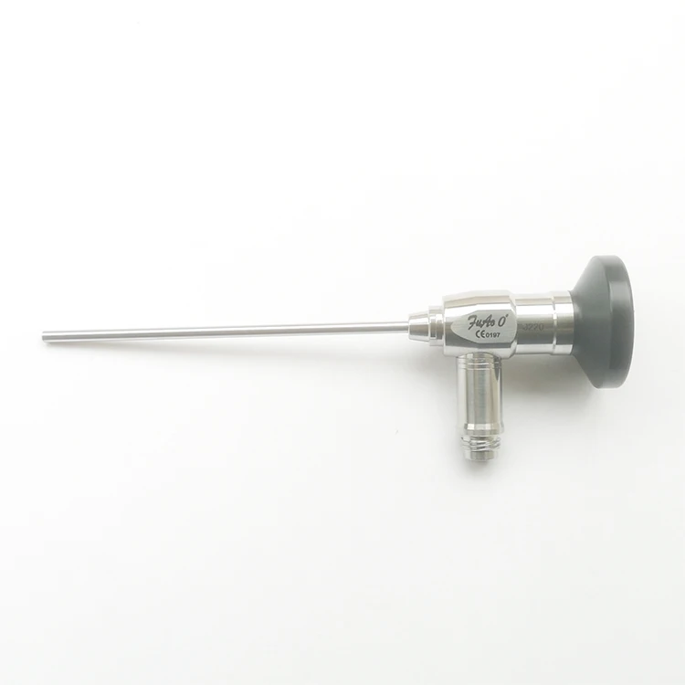 High Definition Stainless Steel 2.7X90mm 0 Degree Otoscope With Different Adapters
