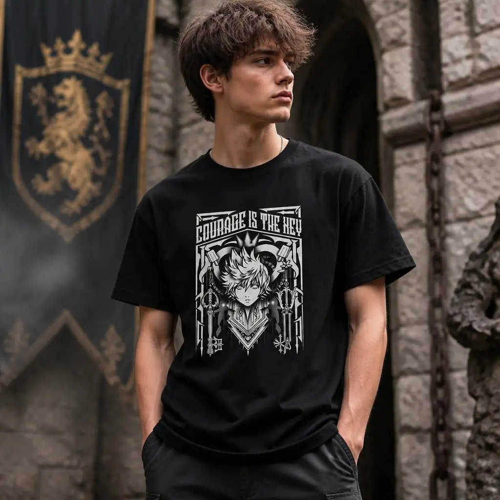 Roxas is The Key Kingdom Hearts Men T Shirt 100% Cotton Clothing Fun Short Sleeve Tee Gift T-Shirts