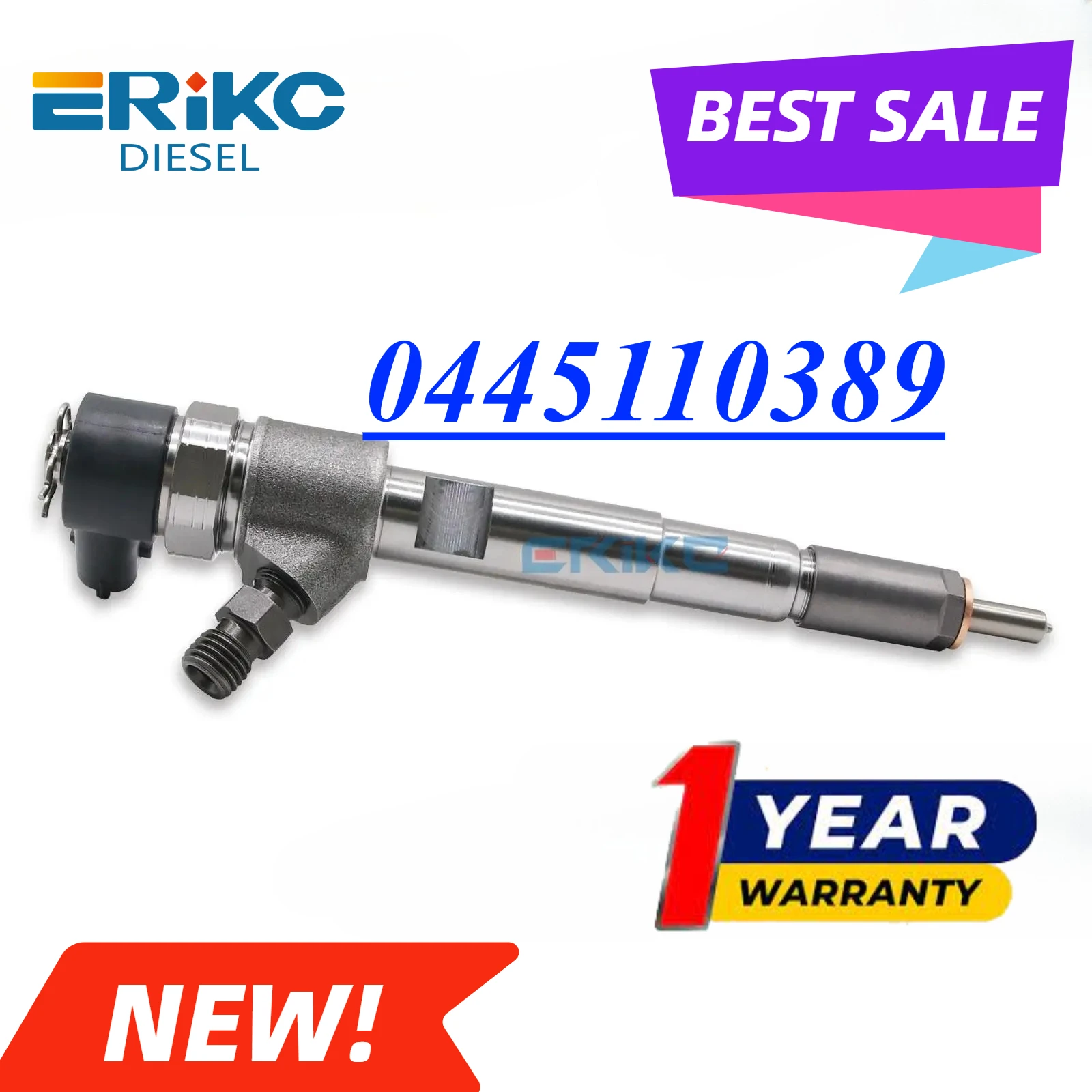 0445110389 Inyector Common Rail 0 445 110 389 Inyector de combustible diésel 0445 110 389 Inyección para motor Bosch 0445110 389
