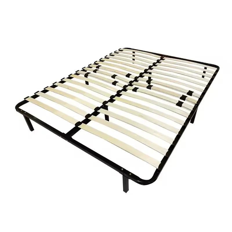 Heavy Duty Steel Frame Murphy Bed Base Slatted Support for Living Room Hotel School Apartment Hospital Bedroom Durable Metal