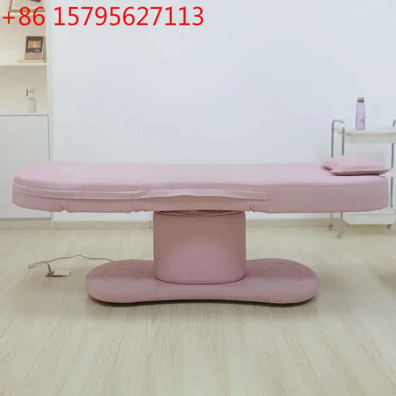 

Новая электрическая косметологическая кушетка для салонов красоты, многофункциональная латексная массажная кровать, складная массажная кушетка для физиотерапии
