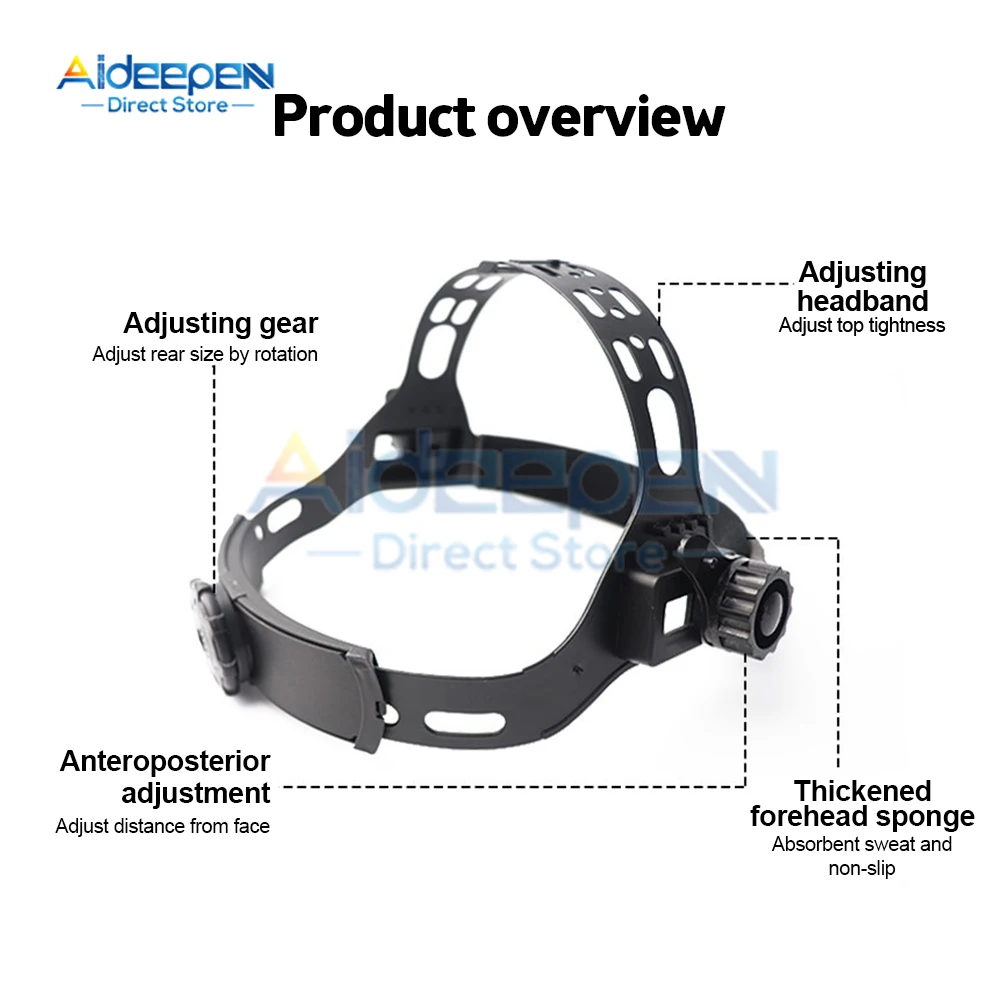 Регулируемый сменный головной убор, сварочный шлем, аксессуары, регулируемый сварочный шлем, головной ремень