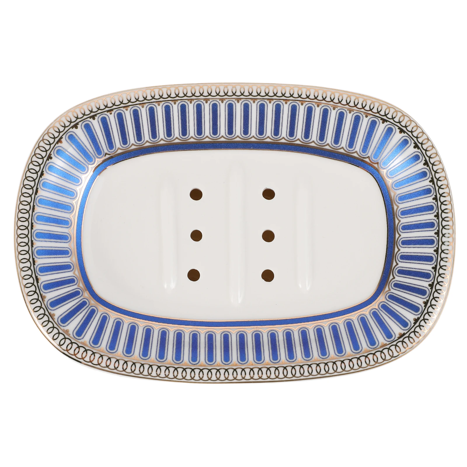 

Stylish Multidrainage Soap Dish for Shower Sink Bathtub Easy Clean Detachable Design Modern Bathroom Storage Box