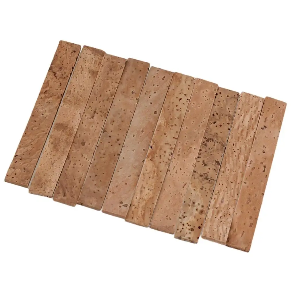 

10Pcs/Pack Natural Neck Cork for Clarinet Woodwind Instrument Accessory 2mm