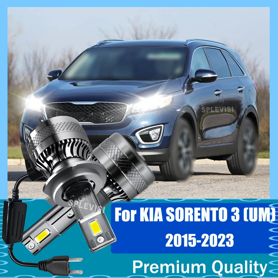 

Car LED Headlight Bulb Waterproof H7 Low Bulb Lamp Upgrade For KIA SORENTO 3 (UM) 2015 2016 2017 2018 2019 2020 2021 2022 2023
