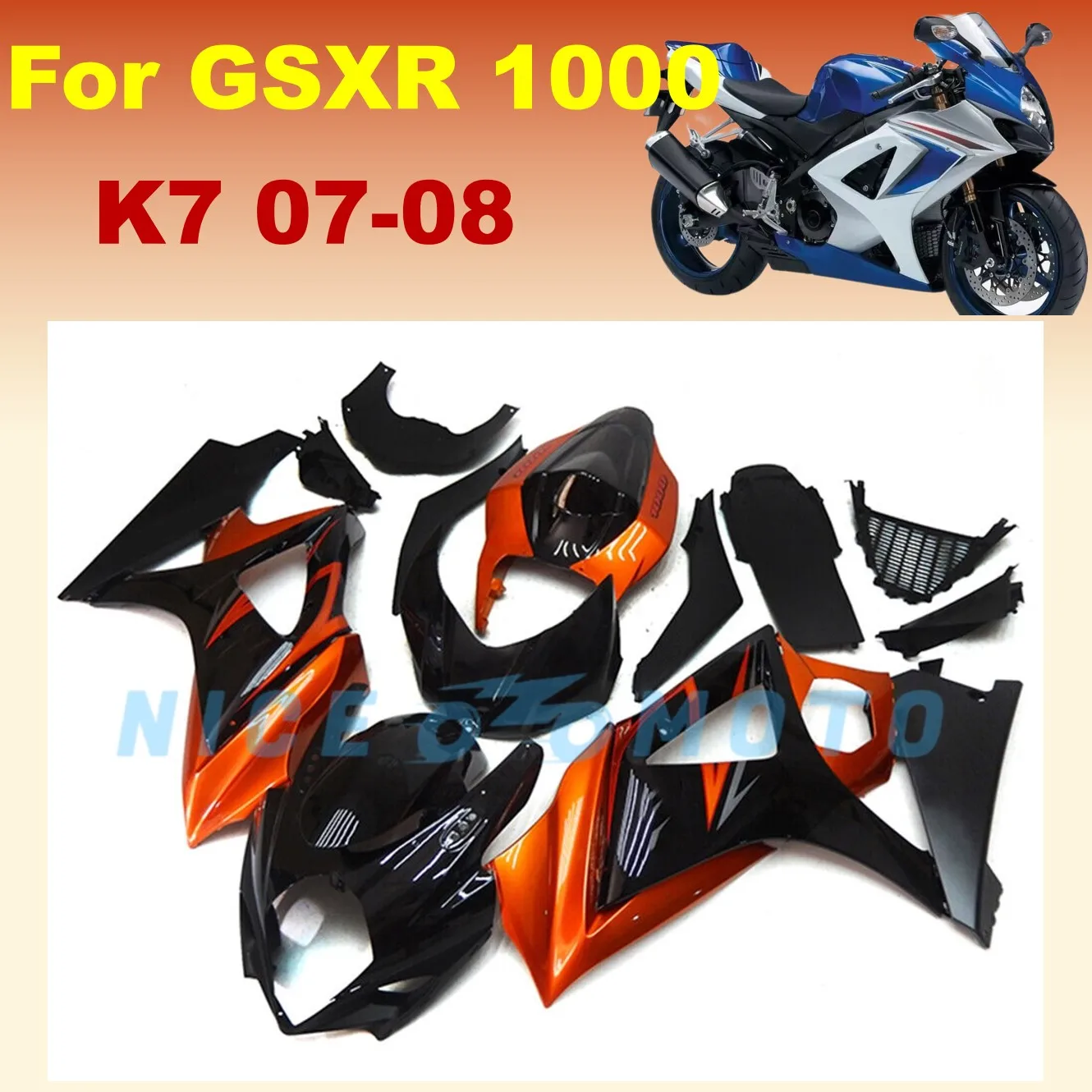 Orange Black High Q…