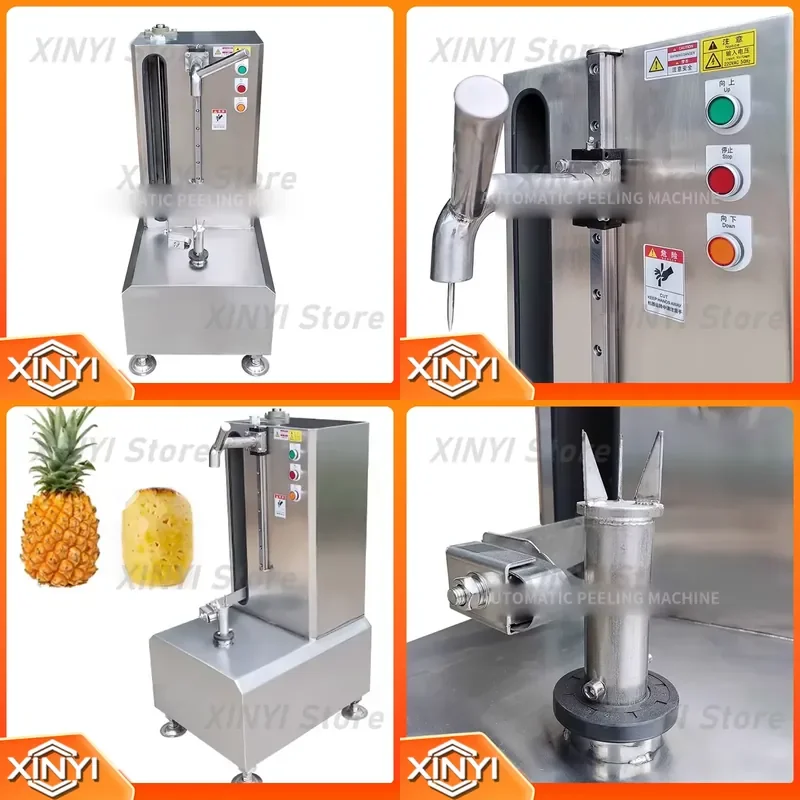for Industrial Peeler Pineapple Peeling Machine Fully Automatic Apple Mango Winter Melon Peeler