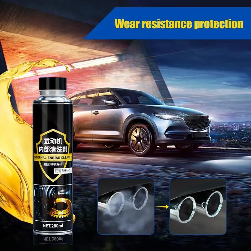 Engine Degreaser And Cleaner 280ml Grease Remover Spray For Car Detailing Heavy Duty Multipurpose Safe & Effective Engine System