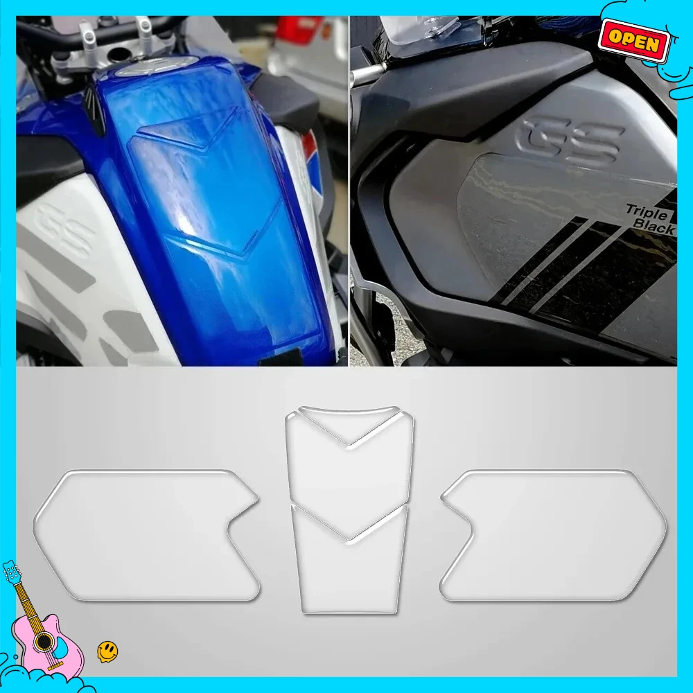 

Наклейки на мотоцикл для BMW R1200GS R1250GS Adventure 2014-2023, прозрачная защита бака