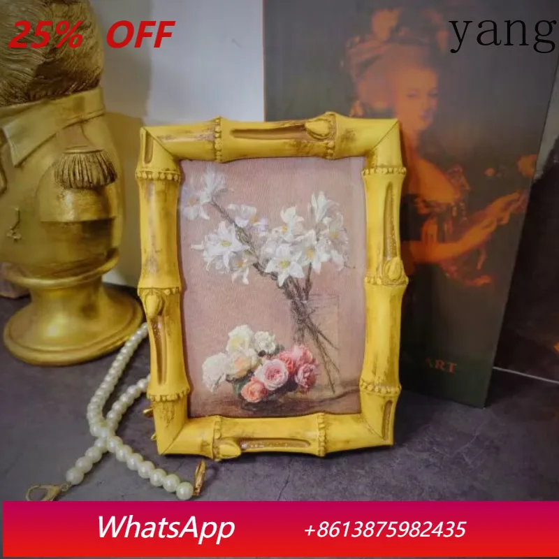 

CX Resin Vintage Bedroom Ornament Table Decorative Painting