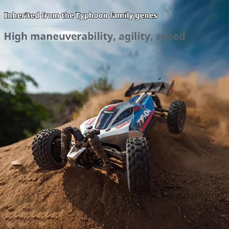 ARRMA ARA2106 Small Typhoon Grom 2S 1/18 RC Car Simulation Remote Control Electric Brushed 4WD Climbing Off road Vehicle Model