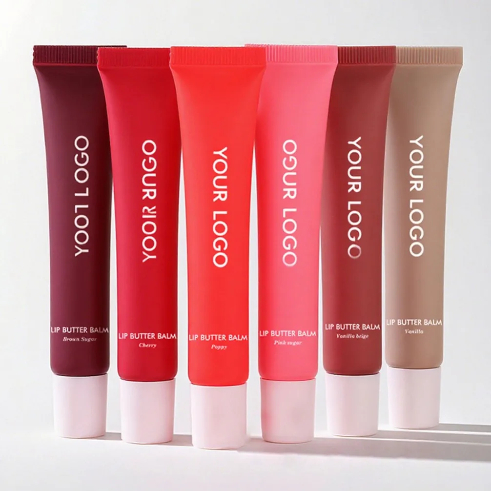 ลิปกลอสเนื้อเนียนละเอียด 15 มล. สูตรเปปไทด์ ผลิตภายใต้แบรนด์ส่วนตัว รับทำโลโก้ ผลิตภัณฑ์วีแกน ขายส่ง ลิปกลอสแบบเป็นกิโล ติดทนนาน ชุ่มชื้น