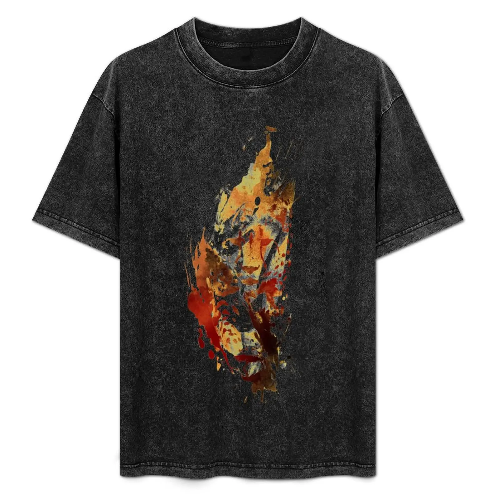 Camiseta El Guepardo Básica de Corte Regular Casual