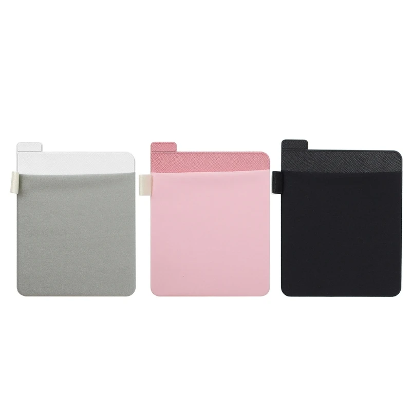 Portable Hard Drive Sleeve for Laptop Reusable Adhesive Stick On External Hard Drive Carrying Case Travel Pocket Pouch