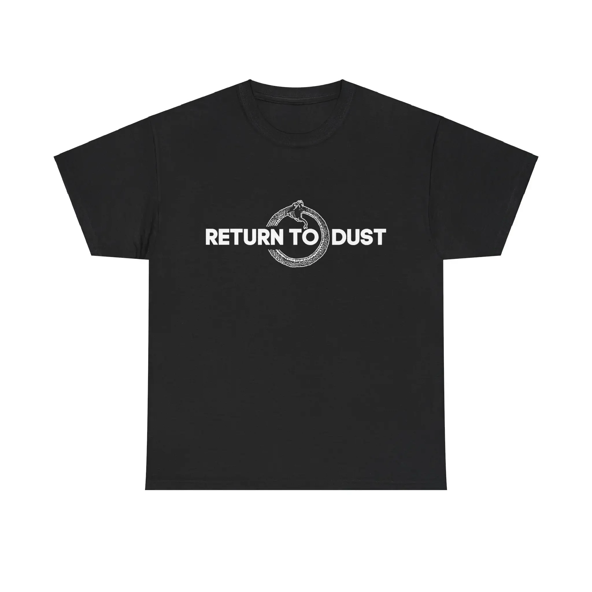 Vintage Return To Dust Gift T Shirt Rock Heavy Cotton