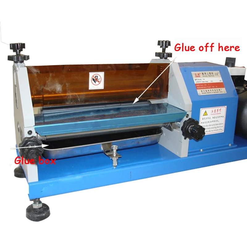 Automatically Bonding Machine White Plastic Glue Machine Shoes Gluing Machine Glue Coating Machine 220V 250W