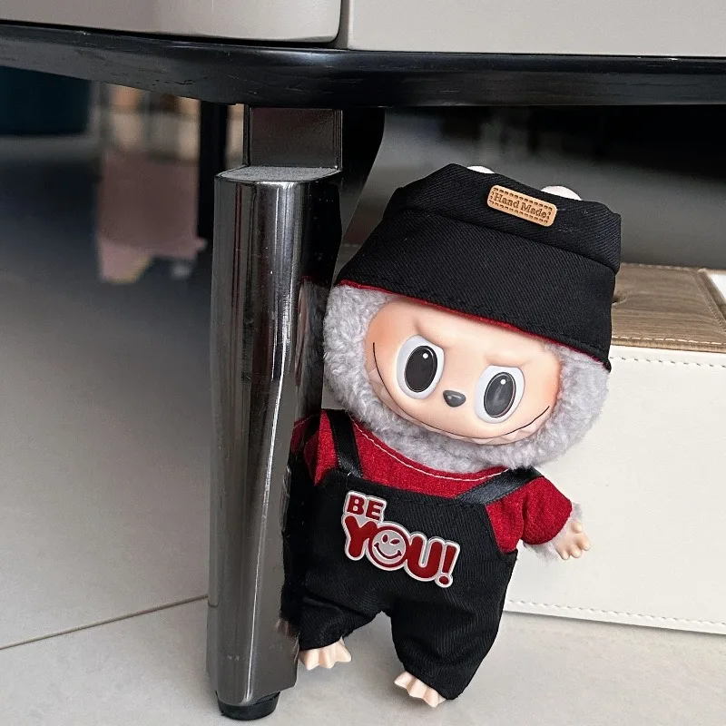 

For 17cm Labubu Idol V1 V2 Fashion Mini Doll Clothes Outfit Accessories Stylish Outfit Clothes Sports Leisure Suit Clothing Gift