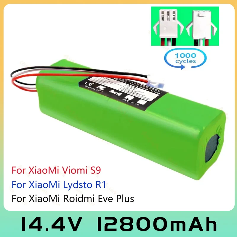 

Authentic/Suitable for XiaoMi Lydsto R1 Rodmi Eve Plus Viomi S9 Robot Vacuum Cleaner Battery Pack Capacity 6.5A Accessories