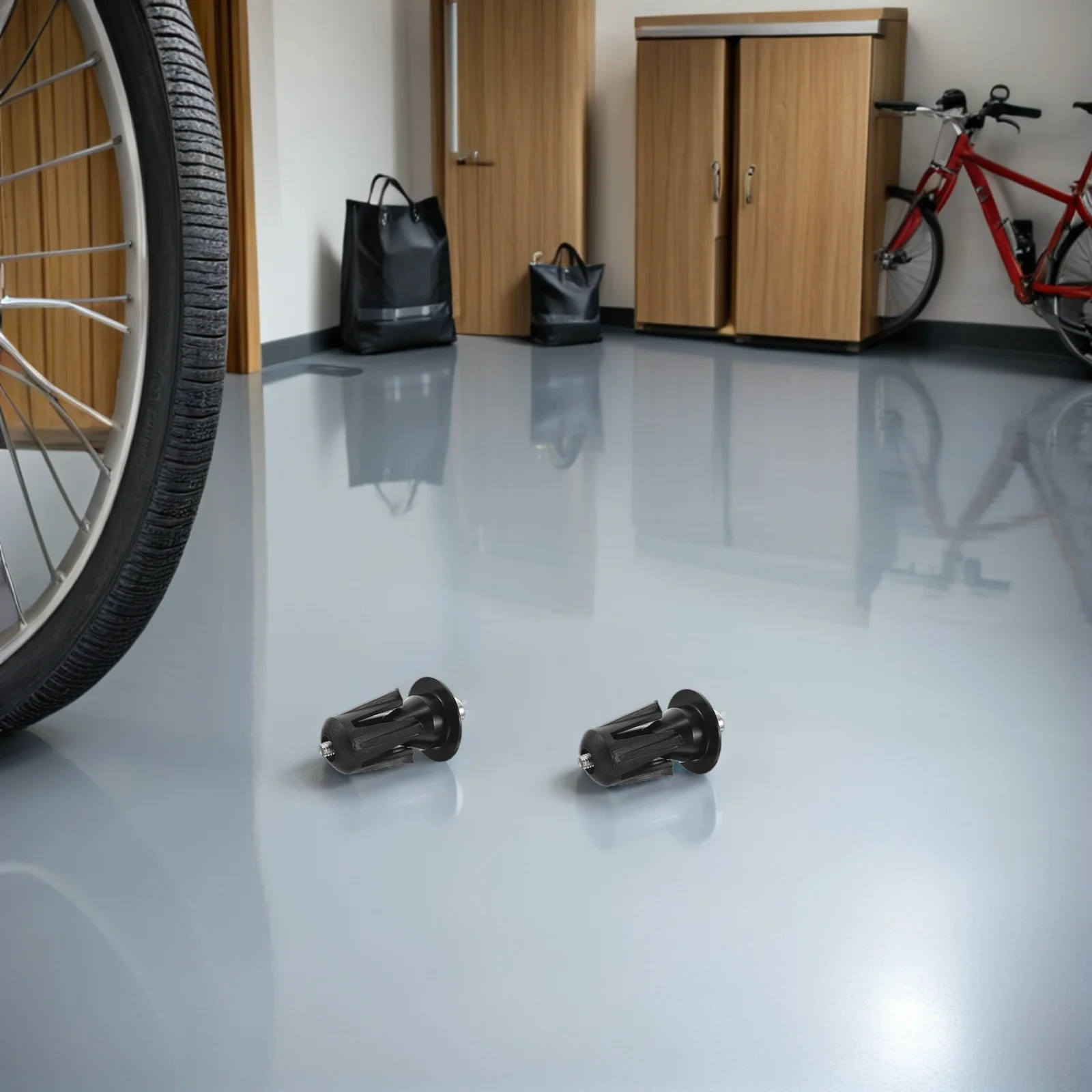 

Bicycle Handlebar End Caps Aluminum Alloy Bike Bar End Plugs Durable Lightweight Secure Locking For Road Mountain Electric