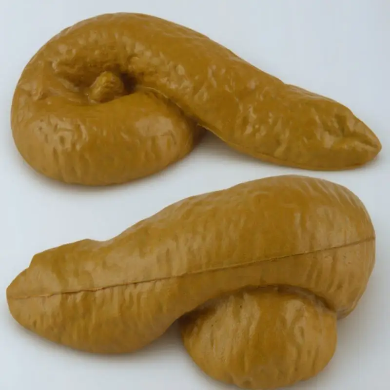 

Fake Poop Prank Large Realistic Simulated Flexible Material April Fools Party Stress Relief Joke Fake Poop