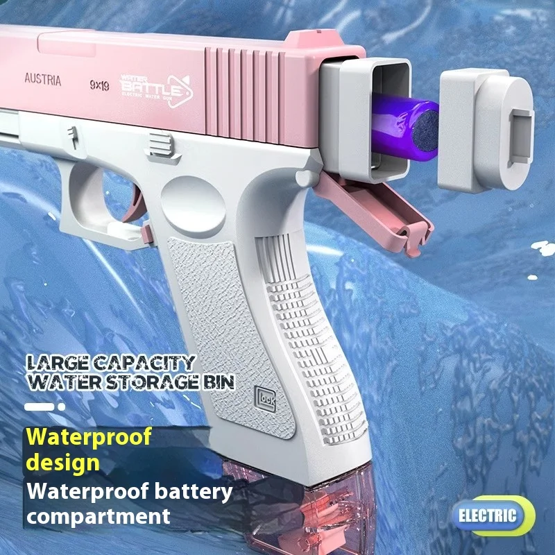 Summer Pool Beach Glock Water Guns Pistol Toy Squirt toy Guns Shooting Games Outdoors Toys Water Blaster Pistol For Kids Adult